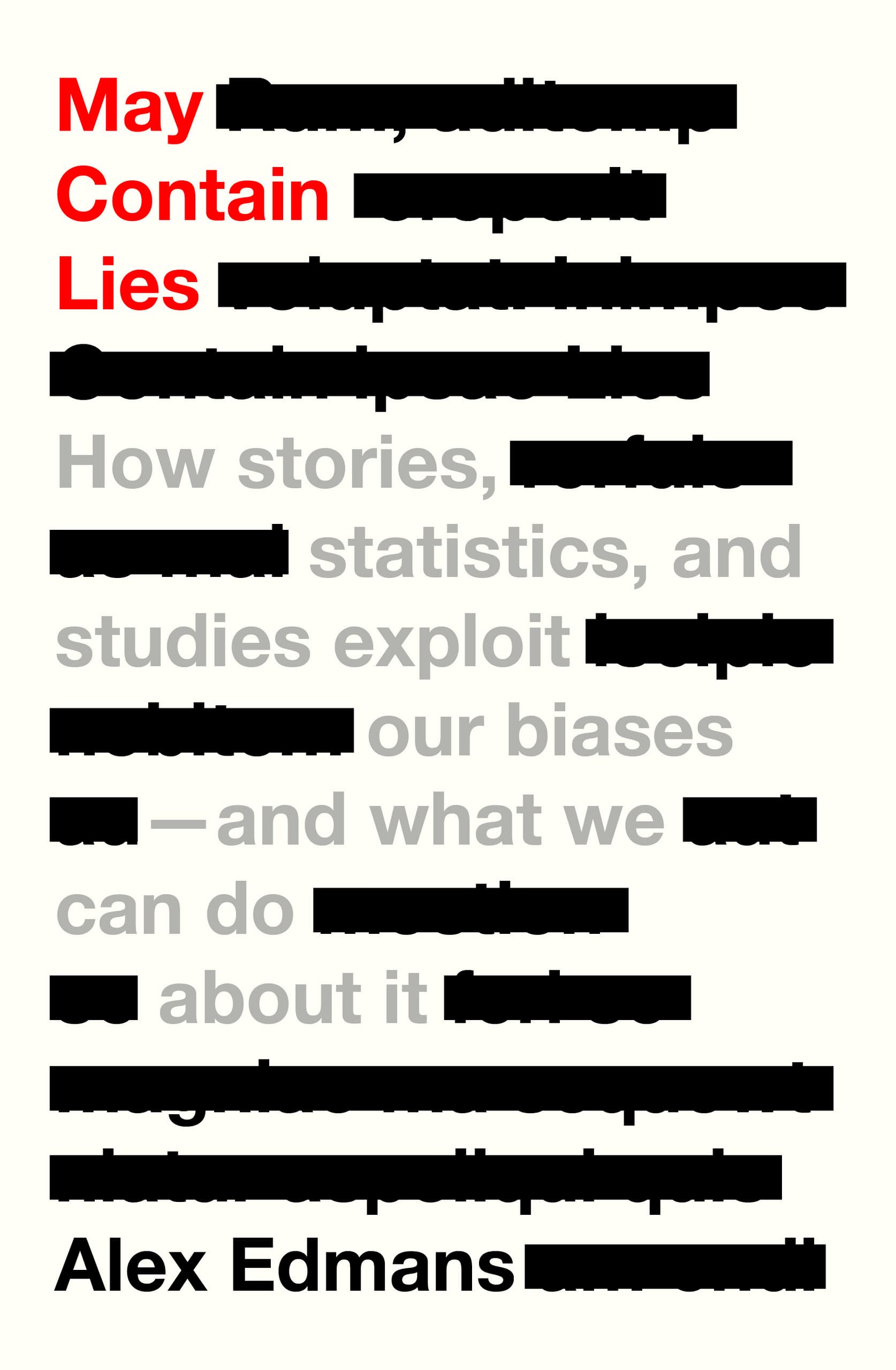 May Contain Lies cover